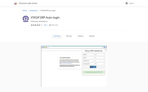 IITKGP ERP Auto-login