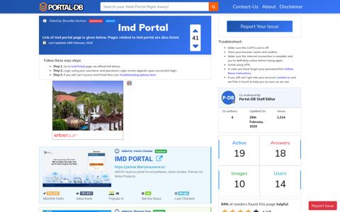 Imd Portal - Portal-DB.live