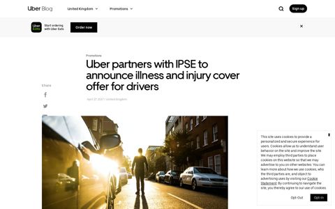 Uber partners with IPSE to announce illness and injury cover ...