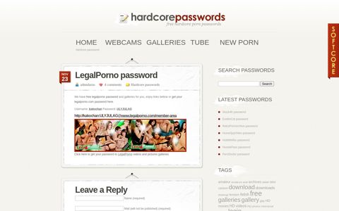 LegalPorno Password | Free LegalPorno passwords, galleries ...
