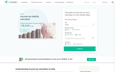 Income Tax Calculator: Calculate Taxes Online FY 2019-20