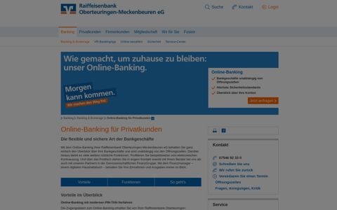Raiffeisenbank Oberteuringen-Meckenbeuren eG Online ...