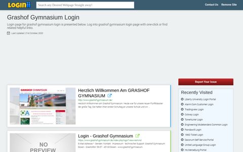 Grashof Gymnasium Login | Accedi Grashof Gymnasium - Loginii.com