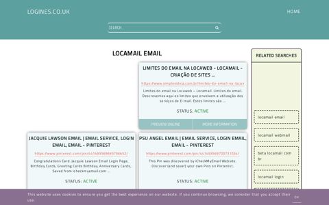 locamail email - General Information about Login - Logines.co.uk