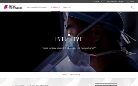 Intuitive Surgical | Our Brands - Device Technologies