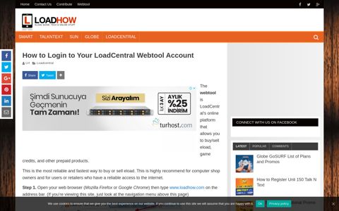 How to Login to Your LoadCentral Webtool Account - LoadHow