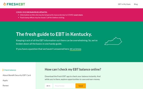 The Fresh Guide to EBT in Kentucky | Fresh EBT