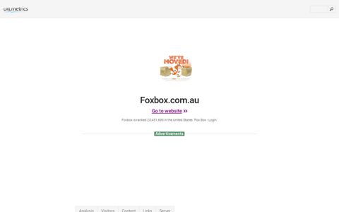 www.Foxbox.com.au - Fox Box - Login - Urlm.co