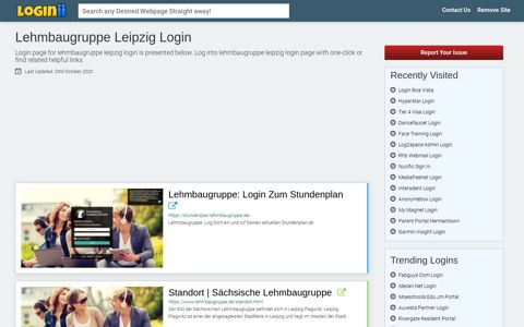 Lehmbaugruppe Leipzig Login | Accedi Lehmbaugruppe ...