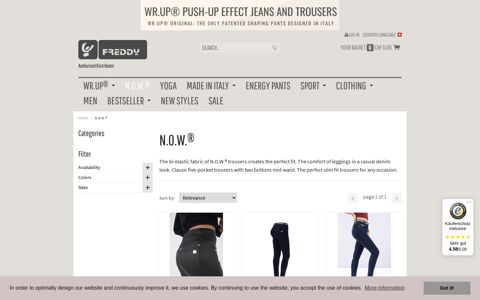 N.O.W.® | WR.UP Shaping Jeans | Freddy Wear