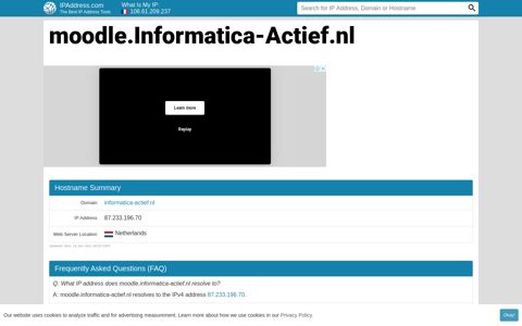 ▷ moodle.Informatica-Actief.nl : Informatica-Actief: Log in to ...