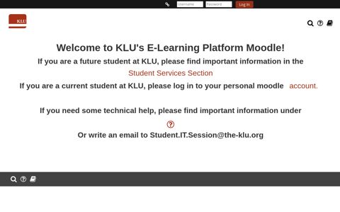 KLU eLearning System