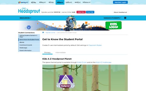 Get to Know the Student Portal - Headsprout
