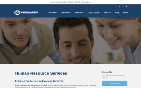 Human Resources Services | Hamilton-Ryker™