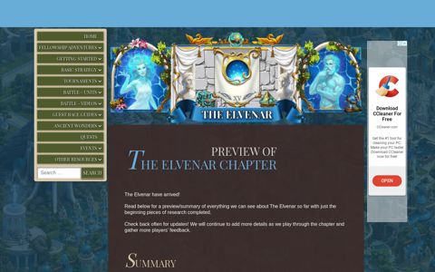 The Elvenar: Preview – Elvenar Gems of Knowledge