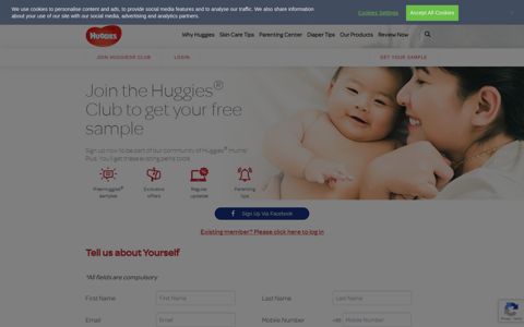 Get Free Diaper Samples By Joining The Huggies Club ...