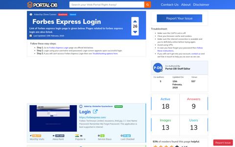 Forbes Express Login - Portal-DB.live