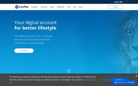 LeoPay - Your Digital Account for Better Lifestyle
