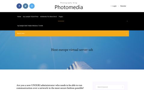 Host europe virtual server ssh