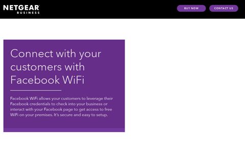 Facebook Wi-Fi | Best Wireless Routers | NETGEAR