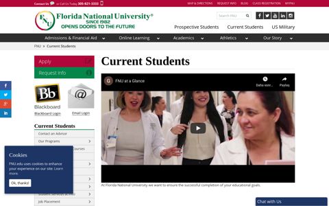 Current FNU Students | Enrolled - Florida National University
