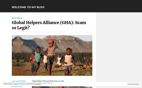 Global Helpers Alliance (GHA): Scam or Legit? – WELCOME ...