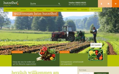 Hutzelhof - Bio Gemüse und Obstkisten direkt zu Ihnen nach ...