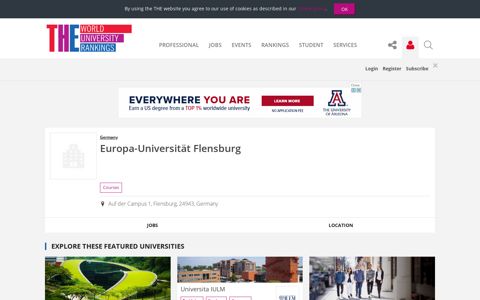 Europa-Universität Flensburg | World University Rankings | THE
