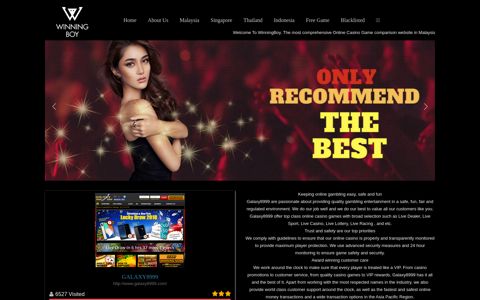 galaxy8999 - WinningBoy Online Casino Malaysia & Singapore