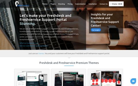 Best Freshdesk® Themes - Support Portal Templates, Plugins