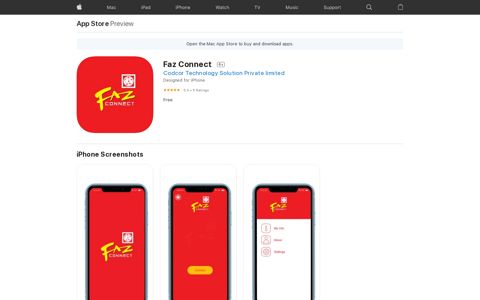‎Faz Connect on the App Store