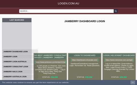 jamberry dashboard login - Australian websites Login - logen