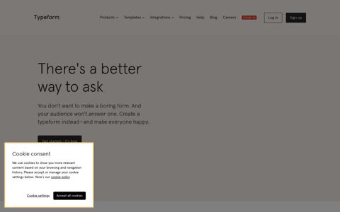 Typeform: People-Friendly Forms and Surveys