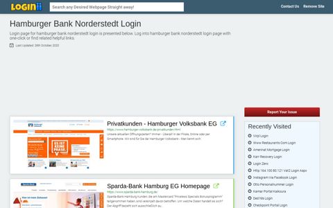 Hamburger Bank Norderstedt Login - Loginii.com