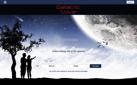 Galactic Love: Free Online Dating Site