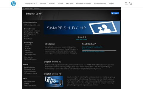 Snapfish by HP | HP® Official Site - Why buy HP?