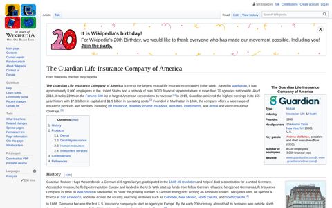 The Guardian Life Insurance Company of America - Wikipedia