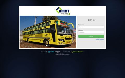 Book Online bus tickets to your favourite ... - KMBT Travels