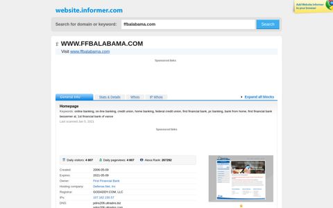ffbalabama.com at Website Informer. Homepage. Visit ...