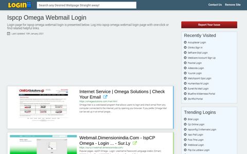 Ispcp Omega Webmail Login - Loginii.com