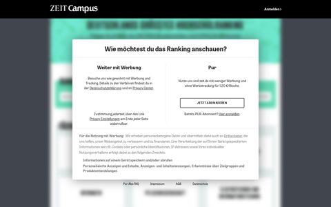 Hochschule Magdeburg-Stendal in university ranking | ZEIT ...