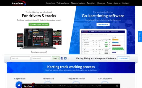 RaceFacer | Go Karting Timing Software & Hardware solutions