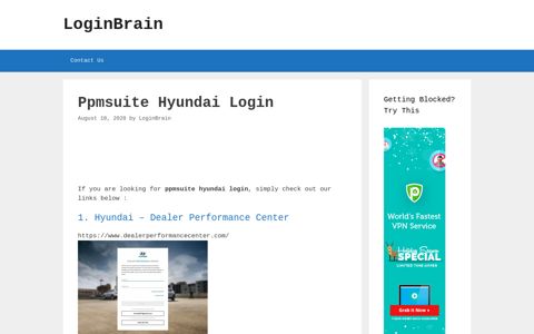 ppmsuite hyundai login - LoginBrain