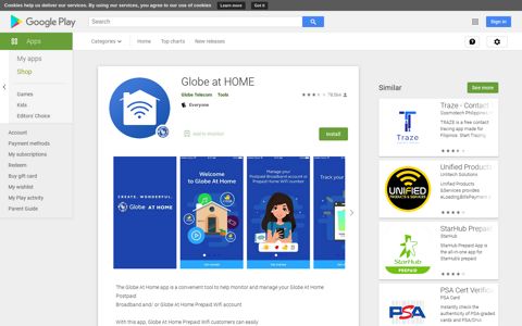 Globe at HOME - Apps on Google Play