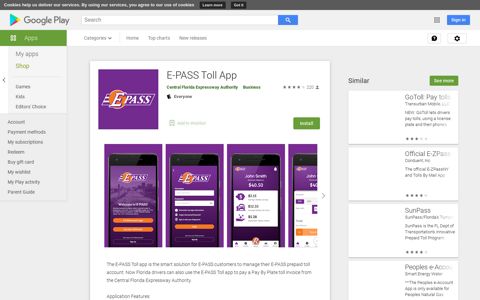 E-PASS Toll App - Apps on Google Play