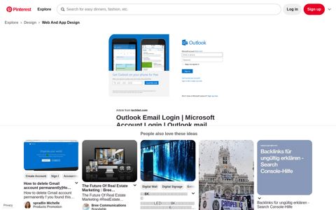 Outlook Email Login | Hotmail sign in, Phone, Phone numbers