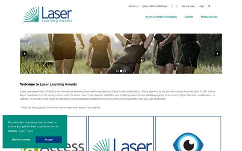 Laser Learning Awards | National Awarding Organisation