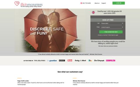 Recommended Site - Married Dating UK - Illicit Encounters ...