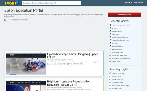 Epson Education Portal - Loginii.com