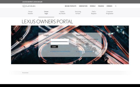 Lexus Owners Portal - Lexus Australia